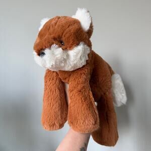 AUTHENTIC Jellycat Smudge Fox Medium NWT - Fast Shipping!